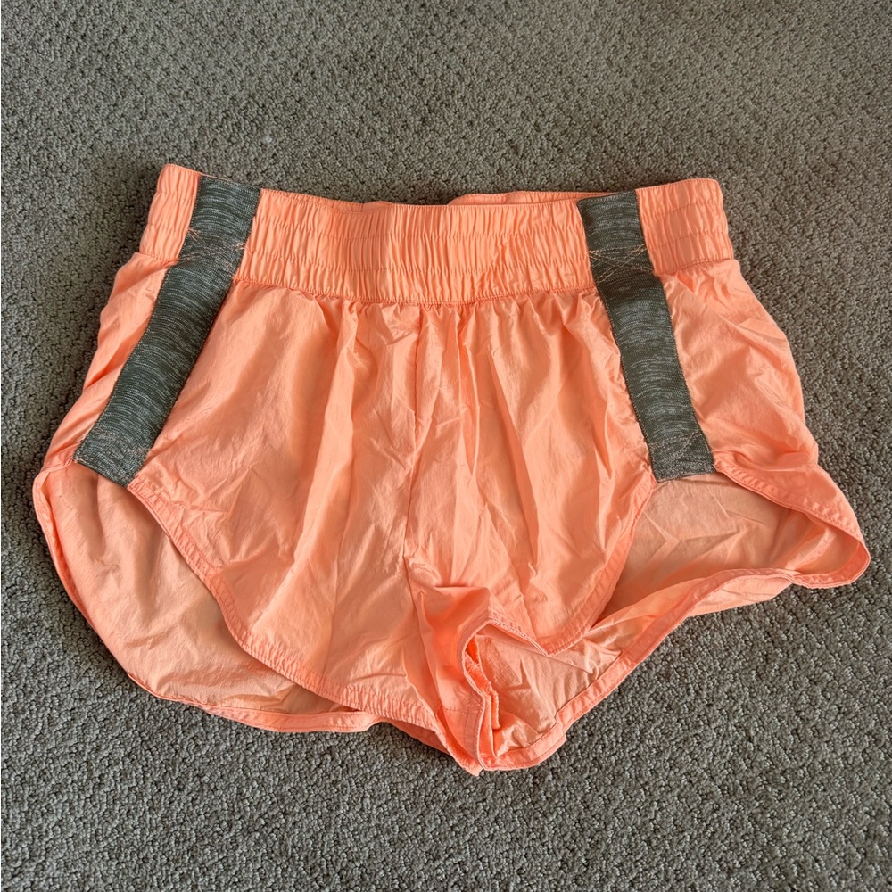 FP Movement by Free People Coral and Charcoal Shorts